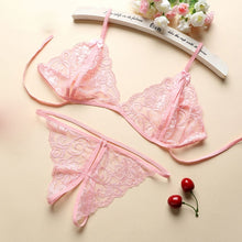 Load image into Gallery viewer, 8 Color Babydoll Porno Costumes Women Hot Erotic Open Bra Crotch Lace Lenceria Transparent Underwear Baby Doll Sexy Lingerie