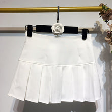Load image into Gallery viewer, Pleated High Waist Mini Skirt Women Sexy White Micro Skirt Ladies Korean Style Summer Miniskirt Y2k Egirl Hot Skirt 2020 Skort