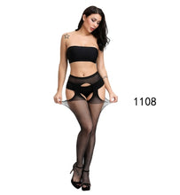 Load image into Gallery viewer, 2020 Stockings Women Sexy Lace Erotic Stocking Thigh High Belt Over Knee Long Stocking Sex Lingerie Tights Pantyhose Floral Hot