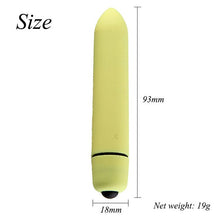 Load image into Gallery viewer, 10 Speed Vibro Bullet Vibrator Mini Bullet AV Stick G-spot Viberator Waterproof Clitoris Stimulator Sex Maturbator Toys Women