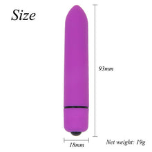 Load image into Gallery viewer, 10 Speed Vibro Bullet Vibrator Mini Bullet AV Stick G-spot Viberator Waterproof Clitoris Stimulator Sex Maturbator Toys Women