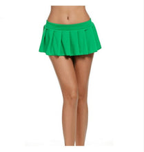 Load image into Gallery viewer, Hot Sexy Women Pleated Mini Skirt Schoolgirl Micro Short Ladies Sweet Cosplay Party Clubwear Costume Ball Gown Skirts
