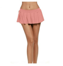 Load image into Gallery viewer, Hot Sexy Women Pleated Mini Skirt Schoolgirl Micro Short Ladies Sweet Cosplay Party Clubwear Costume Ball Gown Skirts
