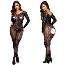 Load image into Gallery viewer, sexy Women costumes fetish lingerie Teddies Bodysuits hot Erotic lingerie body suit elasticity mesh body Bodystocking body suit
