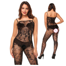 Load image into Gallery viewer, Plus size XXXL lingerie Sheer Sexy Bodystockings hot erotic Sexy Costumes Erotic Underwear Intimates Women Teddies sleepwear
