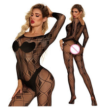 Load image into Gallery viewer, Plus size XXXL lingerie Sheer Sexy Bodystockings hot erotic Sexy Costumes Erotic Underwear Intimates Women Teddies sleepwear
