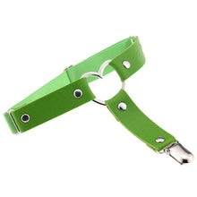 Load image into Gallery viewer, 1pcs Women Sexy Punk Goth Heart PU Leather Elastic Garter Leg Thigh Ring Clothing Accessory Leg Suspender Sexy Stockings Garters
