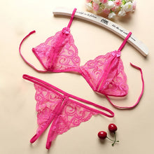 Load image into Gallery viewer, 8 Color Babydoll Porno Costumes Women Hot Erotic Open Bra Crotch Lace Lenceria Transparent Underwear Baby Doll Sexy Lingerie
