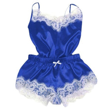 Load image into Gallery viewer, 2020 Fashion Sexy Lingerie Lace Sleepwear Womens Pajama Set Temptation Babydoll Nightwear Cute Cami Top and Shorts Pijama Mujer
