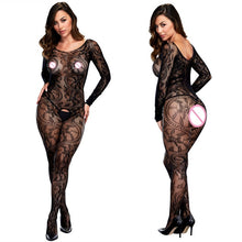 Load image into Gallery viewer, Sexy Shapers for women Open crotch fetish Bodystocking erotic Lingerie porno babydoll Crotchless body suit underwear costumes
