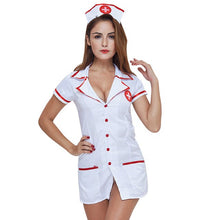 Load image into Gallery viewer, Nurse  Costume Maid Uniform Cosplay Dress Women Role Play Sexy Hot Sexy Dress Dress Outfit Role Play Cosplay Uniform 2020
