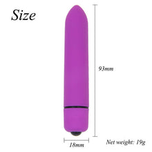 Load image into Gallery viewer, 10 Speed Vibro Bullet Vibrator Mini Bullet AV Stick G-spot Viberator Waterproof Clitoris Stimulator Sex Maturbator Toys Women
