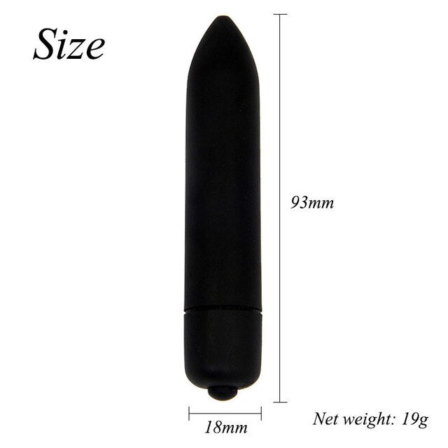 10 Speed Vibro Bullet Vibrator Mini Bullet AV Stick G-spot Viberator Waterproof Clitoris Stimulator Sex Maturbator Toys Women