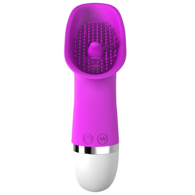 Lick Tongue Vibrate Toy for Women 30 Frequency Clitorial Licking Vibrator Wand Handheld Wand Massager Viberator for Woman