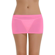 Load image into Gallery viewer, HOT Sexy Tight Pencil Cute Skirt See Through Micro Mini Skirt Transparent Night Club Skirt Fantasy Erotic Wear Candy colors
